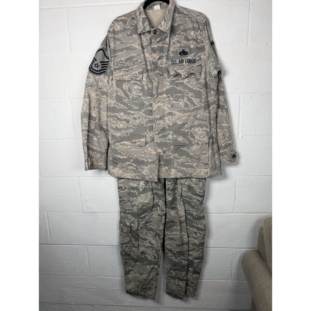 US Air Force ABU Digital Tiger Stripe Uniform Set Propper Jacket Pants 32R